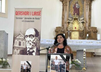 Përkujtohet në Kishën “Shën Abrahami” të Llapushnikut jeta dhe veprimtaria e Naum Veqilharxhit