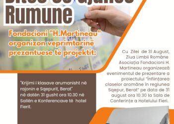 Prezantim projekti “Krijimi i klasave arumanisht në rajonin e Sqepurit, Berat”