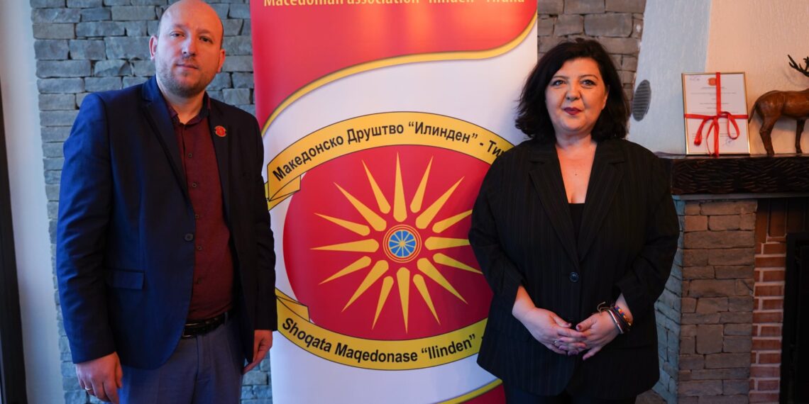 Përfaqësuesja e Fondacionit H. Martineau mori pjesë në pervjetorin festivë të gazetës “ILINDEN”