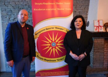 Përfaqësuesja e Fondacionit H. Martineau mori pjesë në pervjetorin festivë të gazetës “ILINDEN”